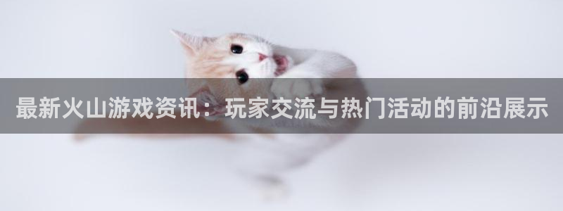 鼎点娱乐有限公司怎么样：最新火山游戏资讯：玩家交流与热门活动